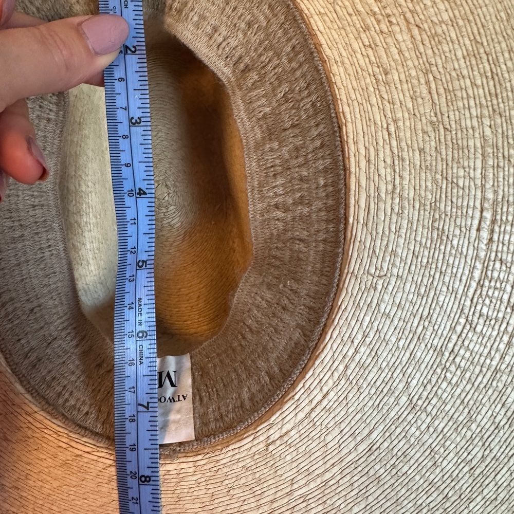 Kid's Tan Straw Cowboy Hat - Picture 6 of 7